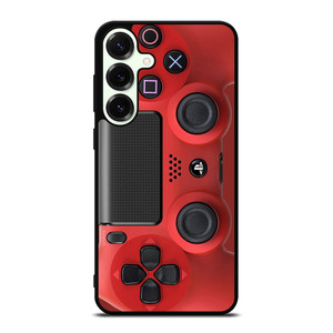 PS4 CONTROLLER PLAYSTATION RED Samsung Galaxy S25 Plus Case Cover