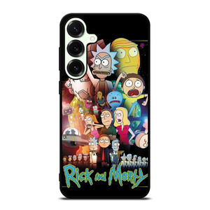 RICK AND MORTY COLLAGE NEW Samsung Galaxy S25 Plus Case Cover