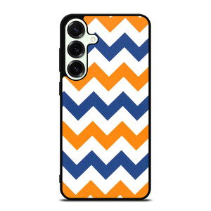 RILEY BLAKE ORANGE AND BLUE STRIPE Samsung Galaxy S25 Plus Case Cover RILEY BLAKE ORANGE AND BLUE STRIPE Samsung Galaxy S25 Plus Case Cover