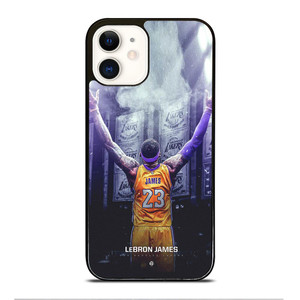 LEBRON JAMES LA LAKERS iPhone 12 Case Cover