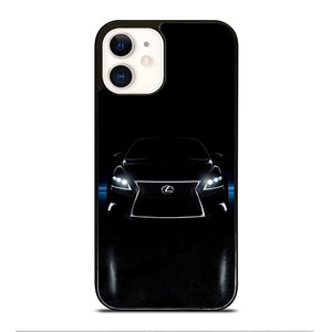 LEXUS BLACK CAR iPhone 12 Case Cover LEXUS BLACK CAR iPhone 12 Case Cover