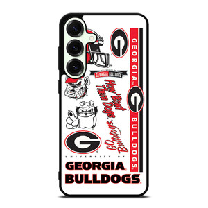 UGA GEORGIA BULLDOGS COLLAGE Samsung Galaxy S25 Plus Case Cover UGA GEORGIA BULLDOGS COLLAGE Samsung Galaxy S25 Plus Case Cover