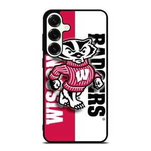 WISCONSIN BADGERS LOGO NEW Samsung Galaxy S25 Plus Case Cover