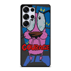 COURAGE THE COWARDLY DOG SCARED Samsung Galaxy S25 Ultra Case Cover