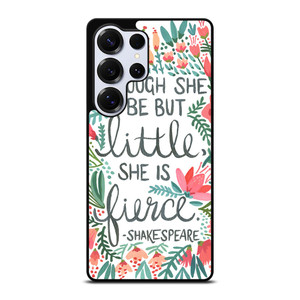 FLORAL SHAKESPEARE QUOTE Samsung Galaxy S25 Ultra Case Cover