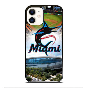 MIAMI MARLINS 1 iPhone 12 Case Cover