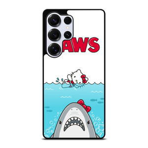 JAWS SHARK HELLO KITTY Samsung Galaxy S25 Ultra Case Cover