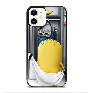 MINIONS BATH iPhone 12 Case Cover MINIONS BATH iPhone 12 Case Cover