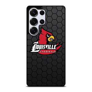 LOUISVILLE CARDINALS LOGO HEXAGON Samsung Galaxy S25 Ultra Case Cover