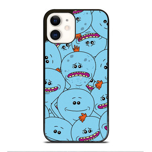MR MEESEEKS COLLAGE iPhone 12 Case Cover MR MEESEEKS COLLAGE iPhone 12 Case Cover