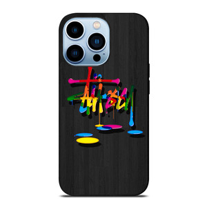 STUSSY PAINT LOGO iPhone 13 Pro Max Case Cover