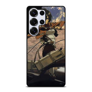 MIKASA ACKERMAN ATTACK ON TITAN ANIME Samsung Galaxy S25 Ultra Case Cover