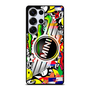 MINI COOPER STICKER BOMB Samsung Galaxy S25 Ultra Case Cover