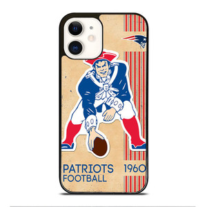 NEW ENGLAND PATRIOTS 1960 iPhone 12 Case Cover NEW ENGLAND PATRIOTS 1960 iPhone 12 Case Cover