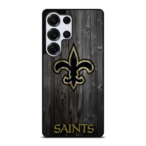 NEW ORLEANS SAINTS WOODEN Samsung Galaxy S25 Ultra Case Cover