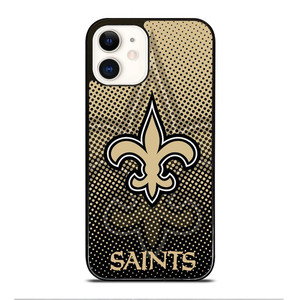 NEW ORLEANS SAINTS DOT iPhone 12 Case Cover NEW ORLEANS SAINTS DOT iPhone 12 Case Cover