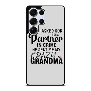 PARTNER IN CRIME GRANDMA 1 Samsung Galaxy S25 Ultra Case Cover