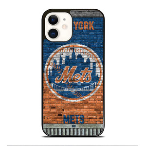 NEW YORK METS BRICK WALL iPhone 12 Case Cover NEW YORK METS BRICK WALL iPhone 12 Case Cover