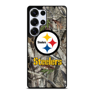 PITTSBURGH STEELERS TREE CAMO Samsung Galaxy S25 Ultra Case Cover