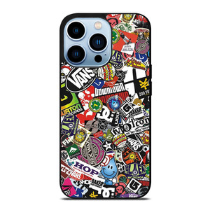 STICKER BOMB DC iPhone 13 Pro Max Case Cover