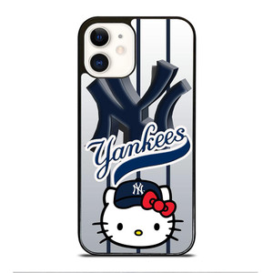 NEW YORK YANKEES HELLO KITTY 1 iPhone 12 Case Cover