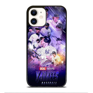 NEW YORK YANKEES TEAM iPhone 12 Case Cover NEW YORK YANKEES TEAM iPhone 12 Case Cover