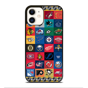 NHL ALL LOGO TEAM iPhone 12 Case Cover