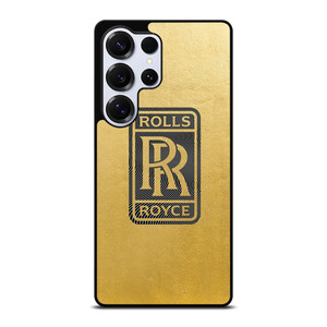 ROLLS ROYCE LOGO GOLD Samsung Galaxy S25 Ultra Case Cover