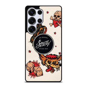 SAILOR JERRY TATTOO LOGO Samsung Galaxy S25 Ultra Case Cover