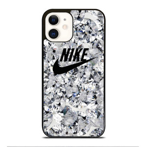 NIKE DIAMOND COLLAGE iPhone 12 Case Cover