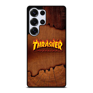 THRASER MAGAZINE WOODEN Samsung Galaxy S25 Ultra Case Cover