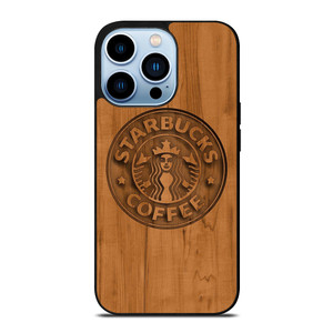 STARBUCKS COFFEE WOODEN iPhone 13 Pro Max Case Cover
