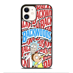 ONLY BACKWOODS RICK AND MORTY iPhone 12 Case Cover