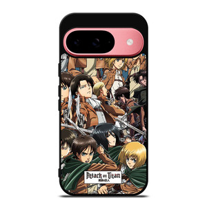 ATTACK ON TITAN ALL CHARACTER Google Pixel 9 Case Cover