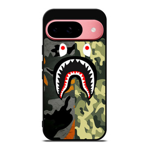 BAPE CAMO SHARK Google Pixel 9 Case Cover BAPE CAMO SHARK Google Pixel 9 Case Cover