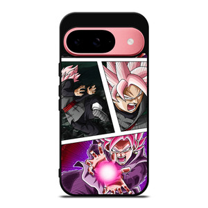 BLACK GOKU SS ROSE COLLAGE Google Pixel 9 Case Cover