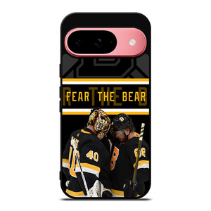BOSTON BRUINS FEAR THE BEAR Google Pixel 9 Case Cover BOSTON BRUINS FEAR THE BEAR Google Pixel 9 Case Cover
