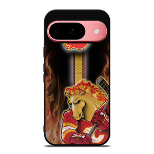 CALGARY FLAMES MASCOT Google Pixel 9 Case Cover CALGARY FLAMES MASCOT Google Pixel 9 Case Cover