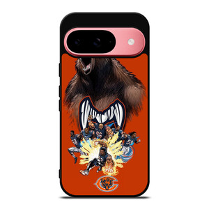 CHICAGO BEARS SQUAD Google Pixel 9 Case Cover CHICAGO BEARS SQUAD Google Pixel 9 Case Cover