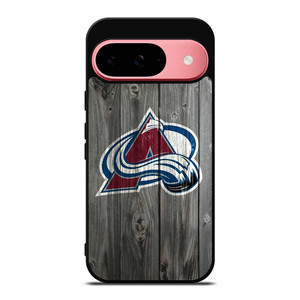 COLORADO AVALANCHE WOODEN Google Pixel 9 Case Cover COLORADO AVALANCHE WOODEN Google Pixel 9 Case Cover