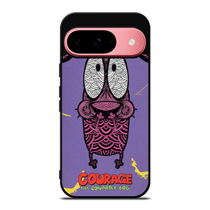 COURAGE THE COWARDLY DOG FEAR Google Pixel 9 Case Cover COURAGE THE COWARDLY DOG FEAR Google Pixel 9 Case Cover