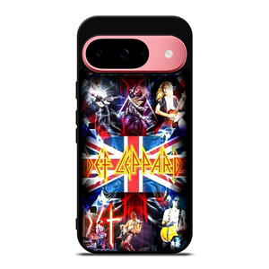 DEF LEPPARD MEMBERS Google Pixel 9 Case Cover DEF LEPPARD MEMBERS Google Pixel 9 Case Cover