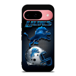 DETROIT LIONS METAL Google Pixel 9 Case Cover