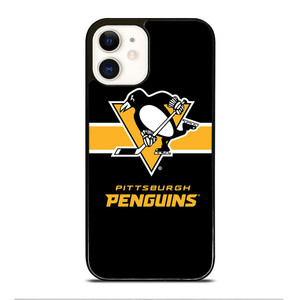 PITTSBURGH PENGUINS HOCKEY TEAM iPhone 12 Case Cover PITTSBURGH PENGUINS HOCKEY TEAM iPhone 12 Case Cover