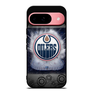 EDMONTON OILERS LOGO Google Pixel 9 Case Cover EDMONTON OILERS LOGO Google Pixel 9 Case Cover