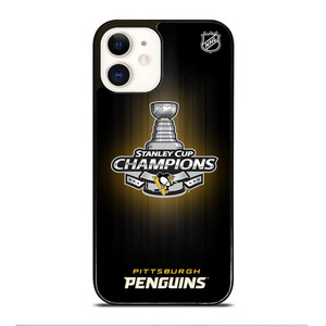 PITTSBURGH PENGUINS STANLEY CHAMPIONS iPhone 12 Case Cover
