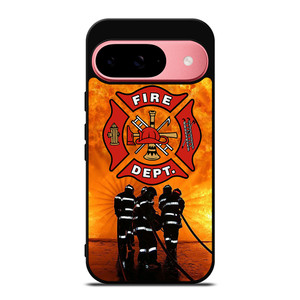 FIREFIGHTER FIREMAN LOGO Google Pixel 9 Case Cover