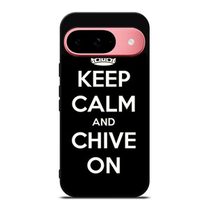 KEEP CALM AND CHIVE ON 3 Google Pixel 9 Case Cover KEEP CALM AND CHIVE ON 3 Google Pixel 9 Case Cover