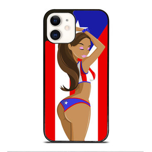 PUERTO RICO GIRL iPhone 12 Case Cover