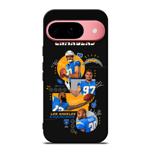 LOS ANGELES CHARGERS FOOTBALL TEAM Google Pixel 9 Case Cover LOS ANGELES CHARGERS FOOTBALL TEAM Google Pixel 9 Case Cover